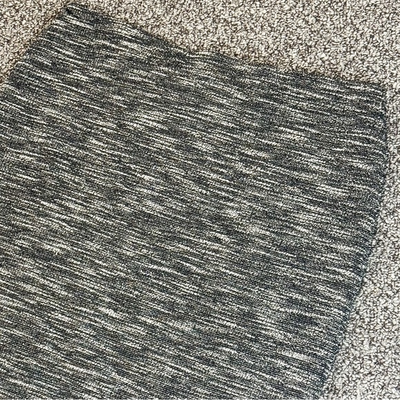 Ann Taylor Textured Sparkle Gray Pencil Skirt - Picture 3 of 7